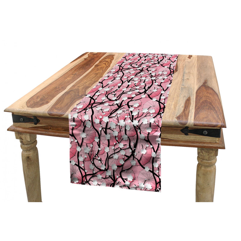 Japanese Table Runner, 120" x 16"