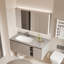 Armoire de salle de bain moderne de style crème