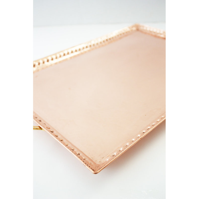 Vintage Inspired Copper Tray