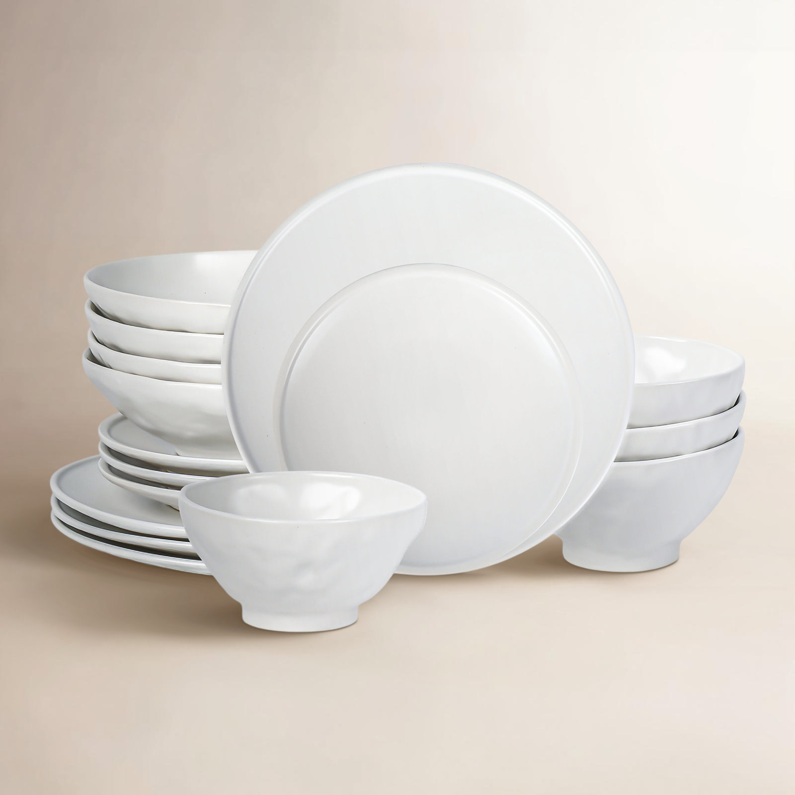 Dinnerware Set, White