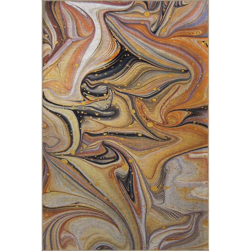 Tapis rectangulaire Wawro, Rectangle 2 pi 8 po x 5 pi