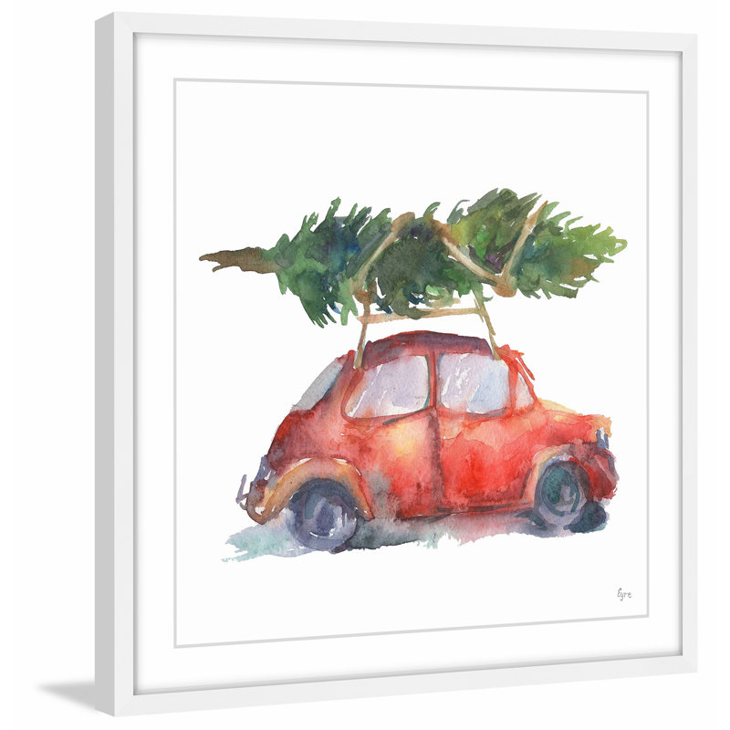 Eyre Tarney - Single Picture Frame Painting, 41cm H x 41cm W x 3.81cm D