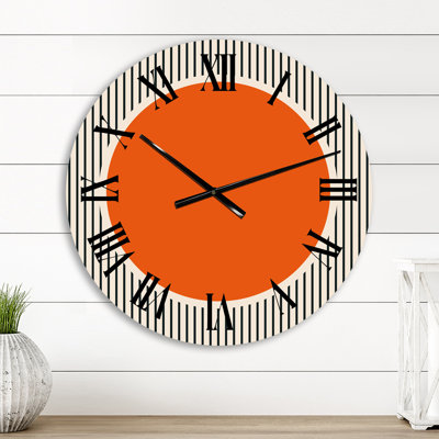Horloge murale Minimal Late 20S