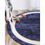 Tapis décoratif géométrique bleu dédemona-40284608
