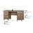 Cobden Oxford Farmhouse Executive Desk-101771428