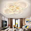 Acrylic LED Semi Flush Mount