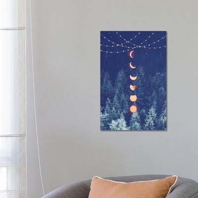 Holiday Night 1 Piece Wrapped Canvas Painting