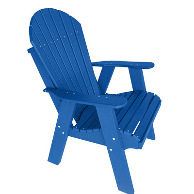 Aigris Fire Pit Chair - Upright Poly Adirondack Chair by Rosecliff Heights