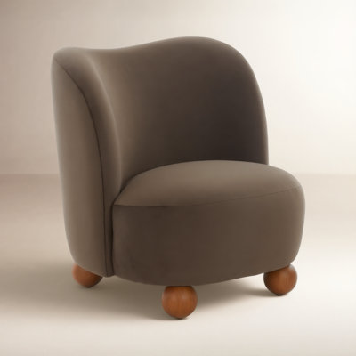 Boucle Slipper Chair