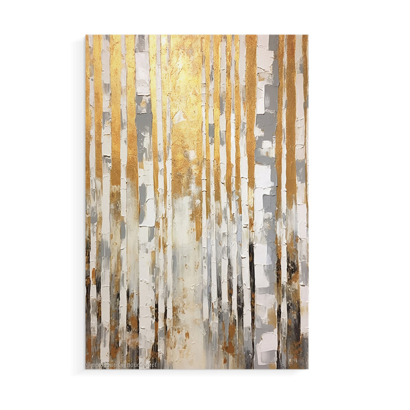 Série ABSTRACT CMXLV III - Impression sur toile seulement - NON-CADRE, H 12 po x l 8 po