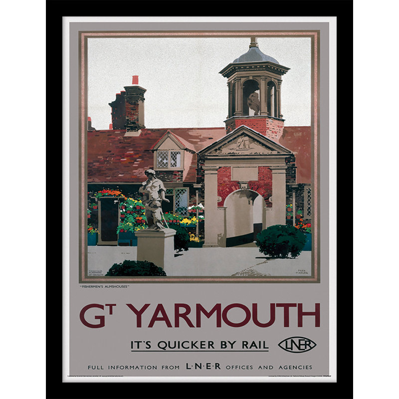 Great Yarmouth Fisherman's Almshouses 1 Piece Memorabilia