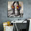  «Bottes sur le sol» par Rey Klimt, art mural sur toile, 26 po x 26 po