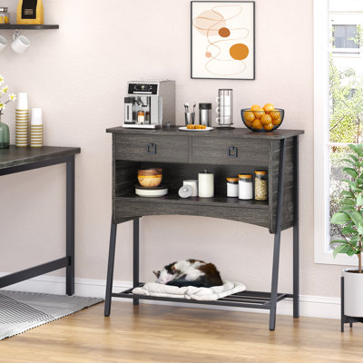 Buffet 2 tiroirs Iron Acton