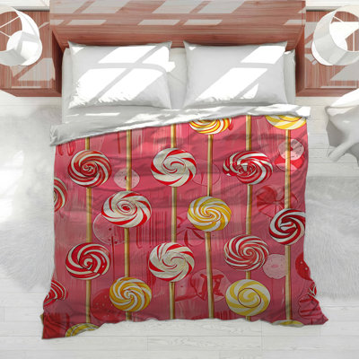 Lollipops Bedding Candy Comforter Hollywood Regency
