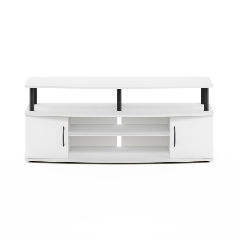 Božidarka Large TV Stand for TVs up to 50", White/Black
