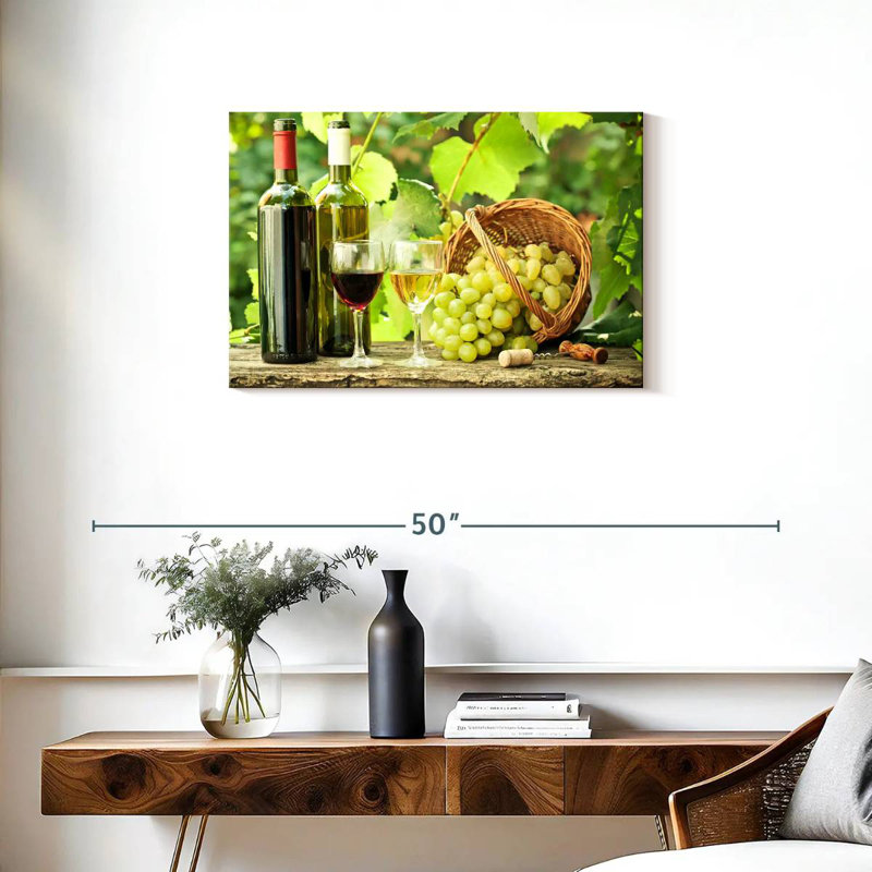 Yarlin vin du vignoble, H 20 po x l 30 po