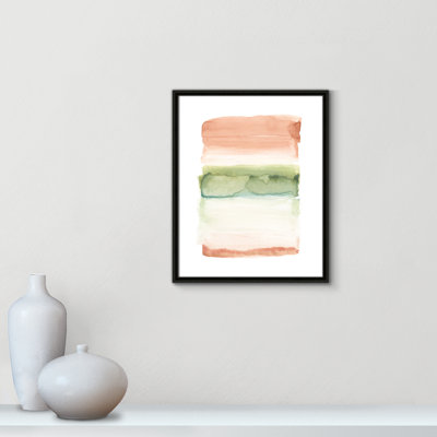 Skye Sky II - Floater Frame Painting Print on Canvas