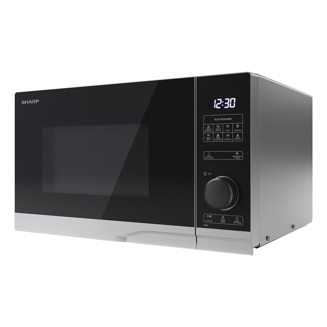 20L 800w Solo Microwave Black