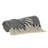 52" X 67" Black And Beige Geometric Diamond Throw Blanket with Tassels-1519148665