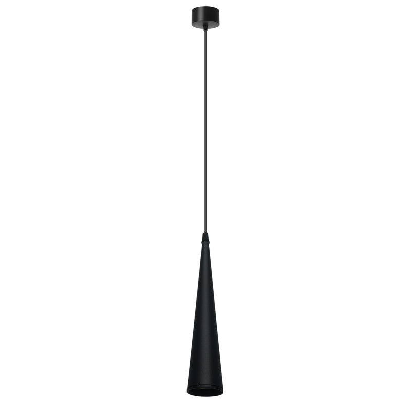 Perlo Single Pendant Light 1-Bulb Aluminum