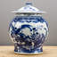 Handmade Porcelain China Ginger Jar