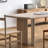Niyathi Modern Simple Innovative Rectangular Ash Wood Dining Table-2142272574-2142272568