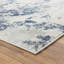 Tapis abstrait bleu / gris / sauge-107681693