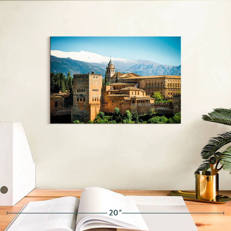 Palais Nicci Alhambra, H 8 po x l 12 po