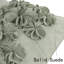 Housse de coussin décoratif décoratif en forme de fleur 3D 12 x 20 po-99165804