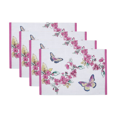 Lenox Butterfly Meadow Floral Placemats