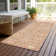 Machine Washable Indoor/Outdoor Chantille ACN1133 Coral Rug