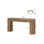 Table d'entrée en bois, console rustique