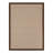 Gourlie Geometric Machine Made Power Loom Polypropylene Plastic Area Rug in Brown/Beige-636528903