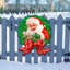 Couronne en bois Tidaholm Santa Bow