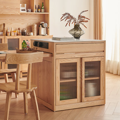 Modern and Simple Solid Wood Dining Table