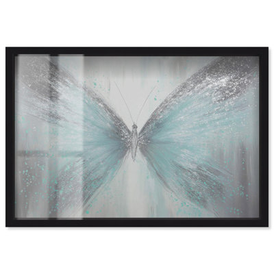 Décoration murale Lotte III Shadowbox Print par Art Remedy, cadre noir, 36 x 24