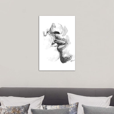 Kiss - Wrapped Canvas Print