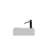 Bathroom Ceramic Countertop Wash Basin - Quality White Gloss Attractive Design