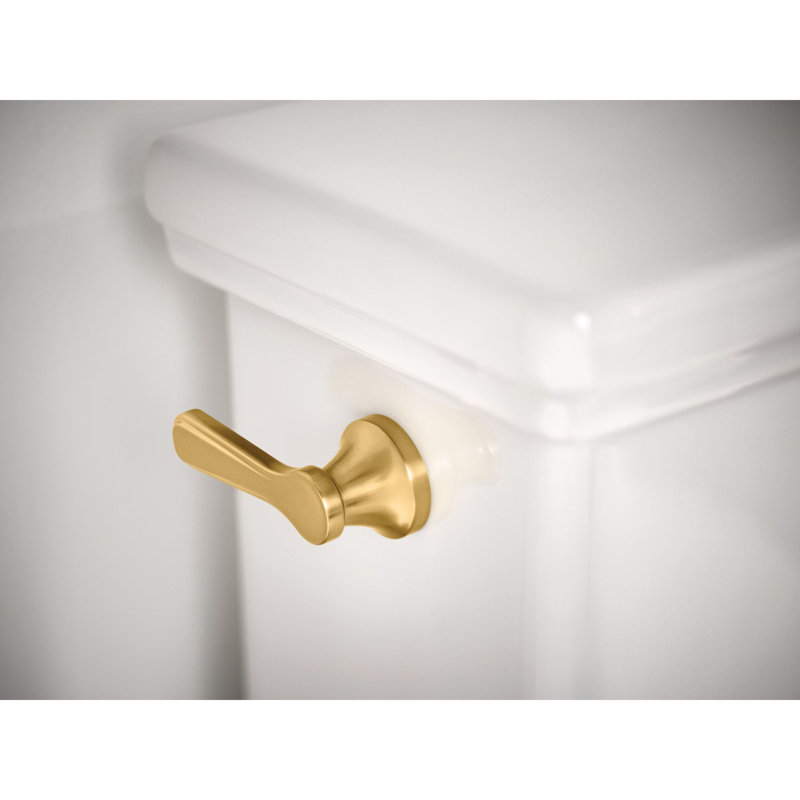 Colinet Toilet Tank Lever, Brushed Gold