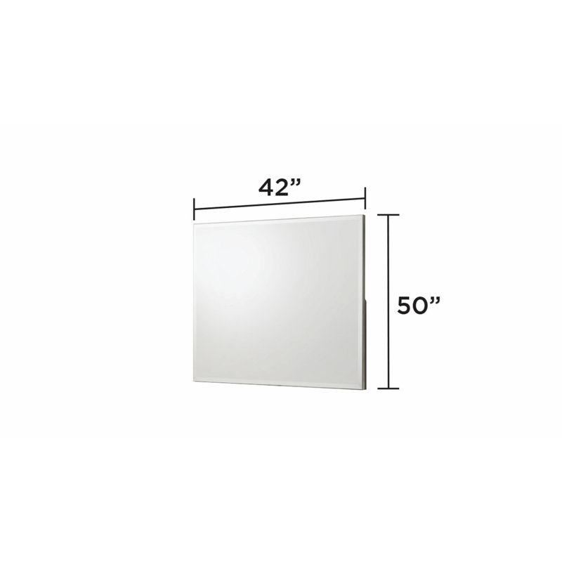Miroir d'intérieur, miroir de style contemporain, miroir d'intérieur rectangulaire