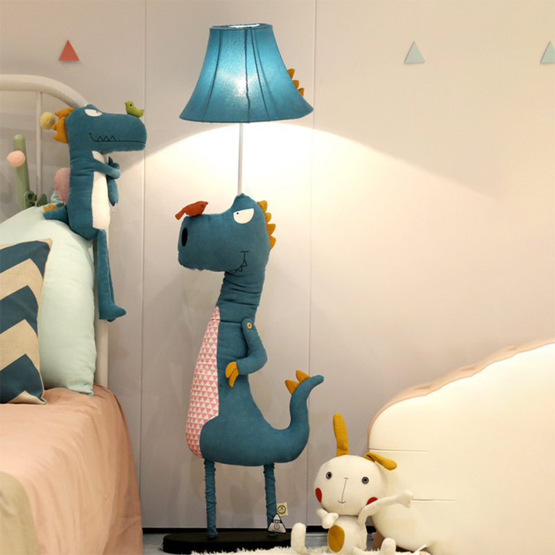 Esbon 49'' Black Novelty Floor Lamp