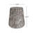 Outdoor Cleme Carved Side Table, Brown-272890662