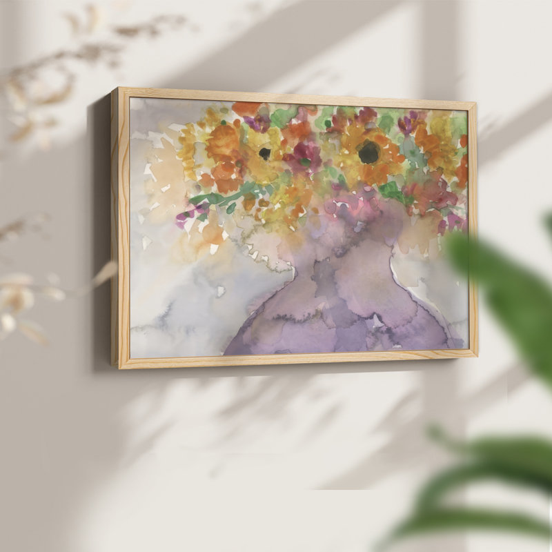 «Garden Flair II», reproduction encadrée, H 8 po x l 10 po, Naturel