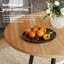 Table de salle à manger ronde avec chaises en tissu de lin-2096381538-2096381539-2089447257