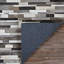 Tapis gris en peau de vache Ashlie-22933653