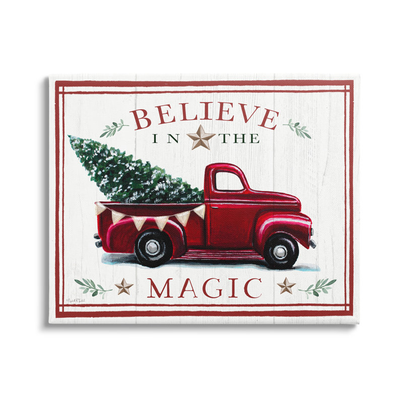 Believe In Magic, Toile tendue, H 36 po x l 48 po x P 1,5 po