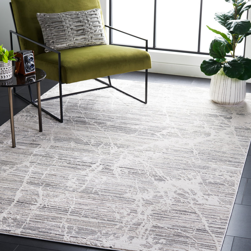 Kondon Performance Abstract Rug, Rectangle 5'3" x 7'6"