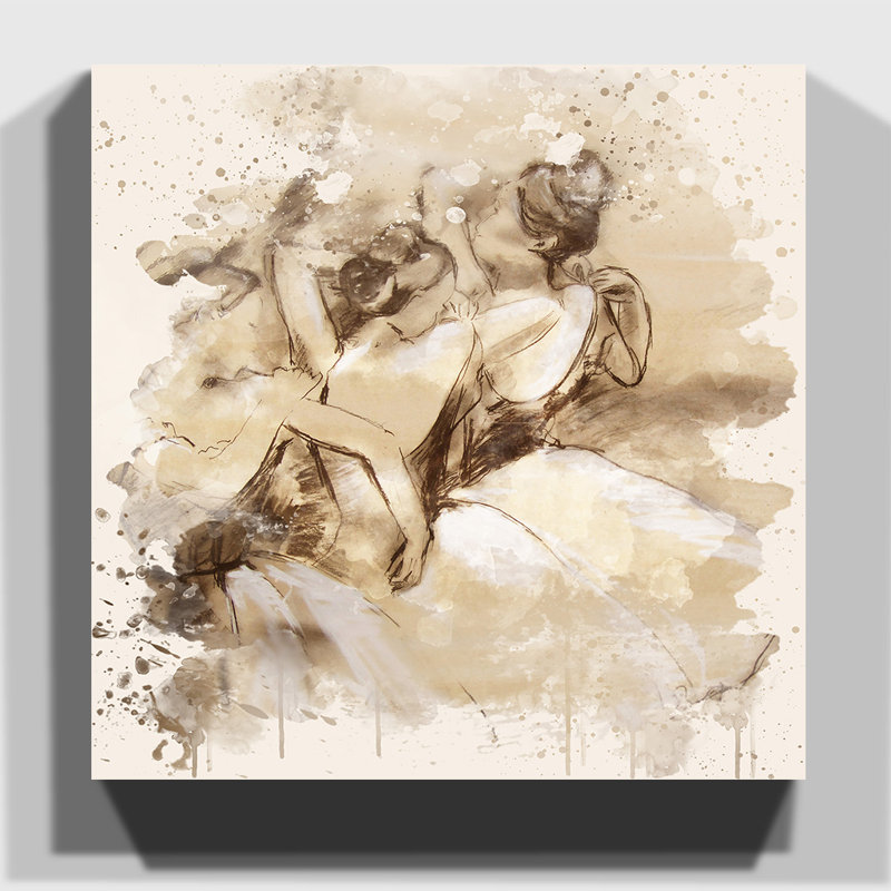 Edgar Degas - Wrapped Canvas Print, 50cm H x 50cm W