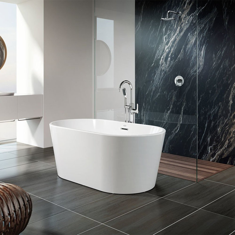 Celeste™ 59" x 31.5" Freestanding Soaking Bathtub