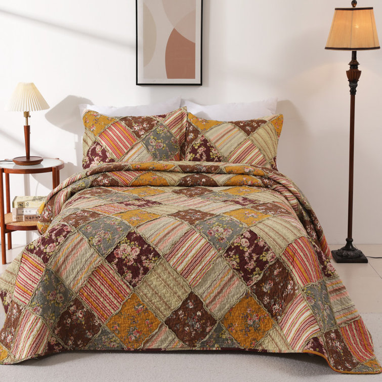 Nautica Ardmoore Grey Standard Cotton Reversible 2 Piece Quilt Set &  Reviews - Wayfair Canada